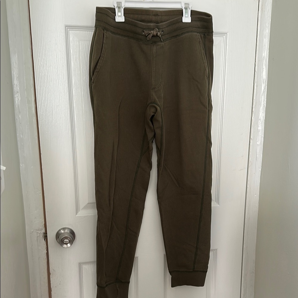 Men's Olive Jogger Pants